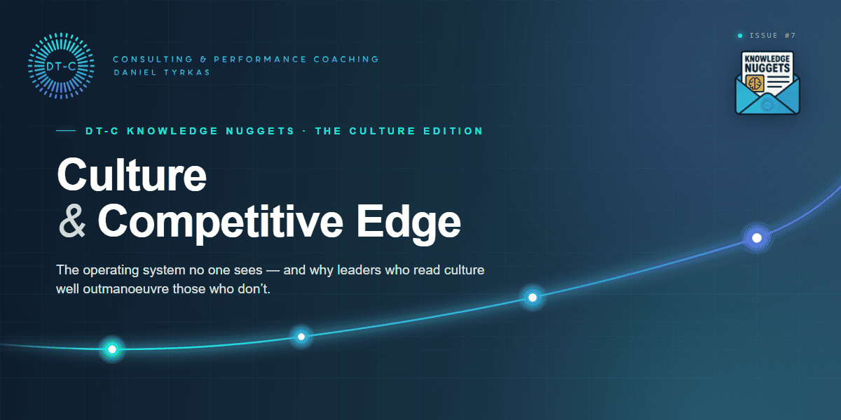 Culture & Competitive Edge – DT-C Knowledge Nuggets #7