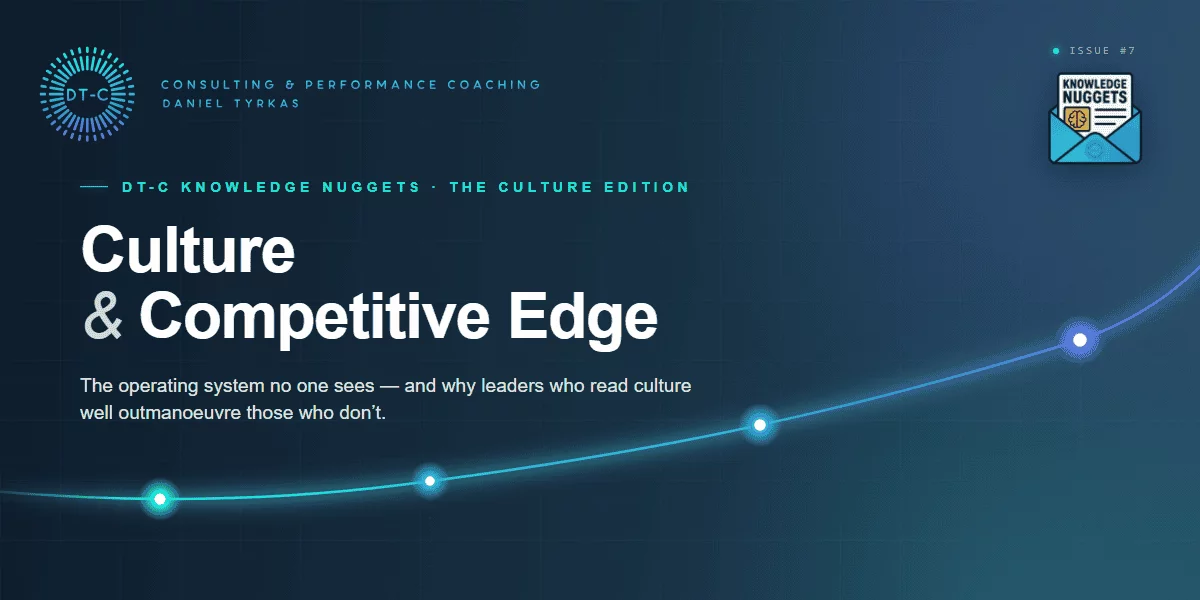 Culture & Competitive Edge – DT-C Knowledge Nuggets #7